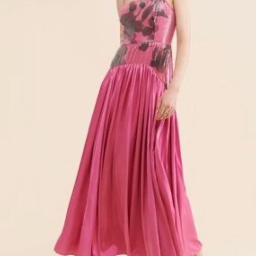 HUTCH FLORAL SEQUIN MAXI